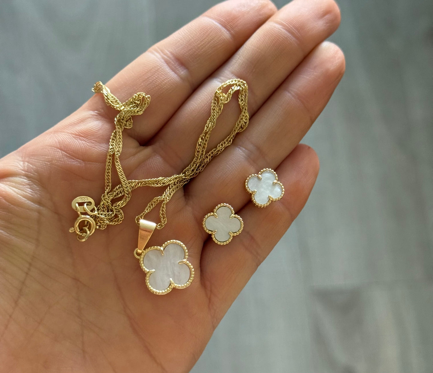 Conjunto Vancleff blanco