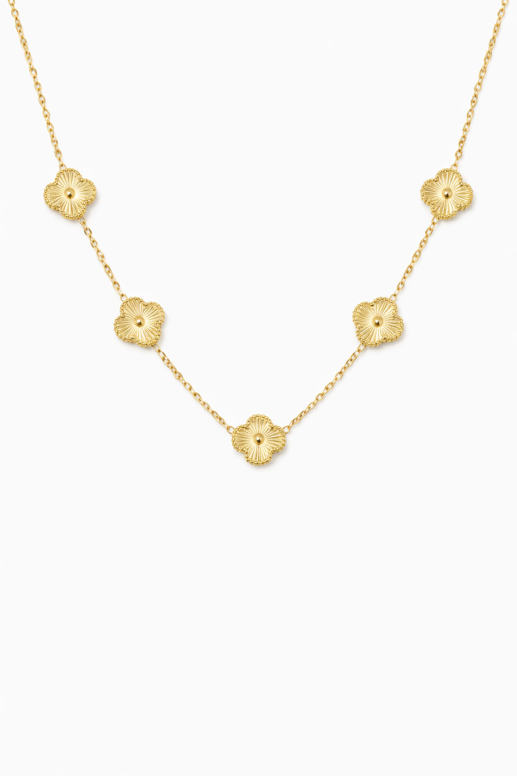 Collar vancleff dorado