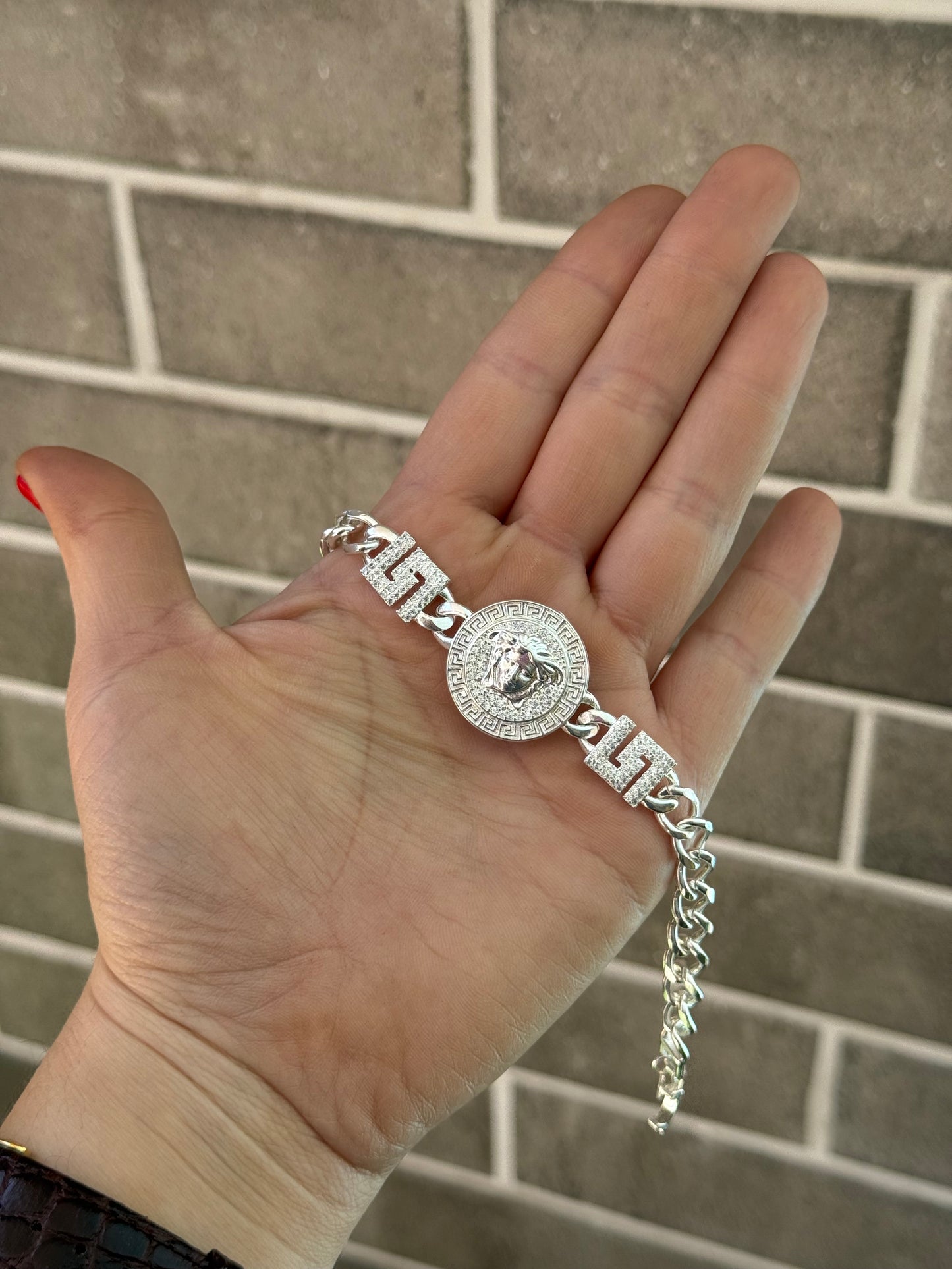 Pulsera de plata con circones 💎