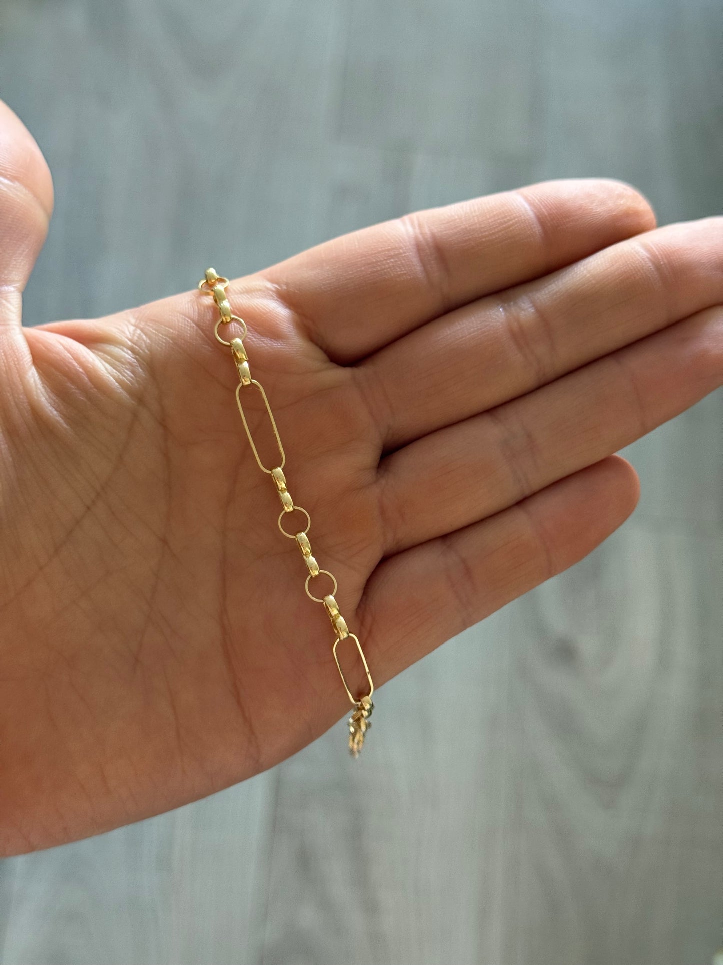 Pulsera rolo facetado unisex