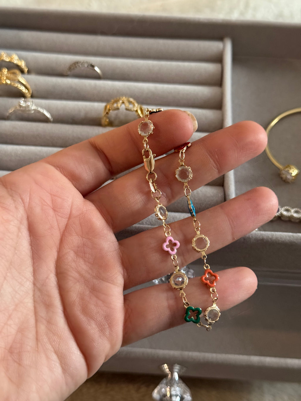 Pulsera Louis vitton laminado  18k