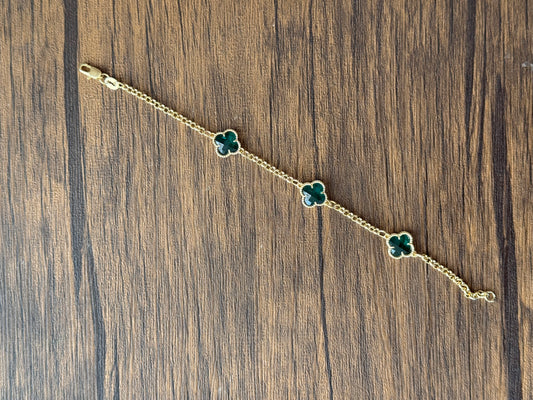 Pulsera Vancleff esmeralda 🍀