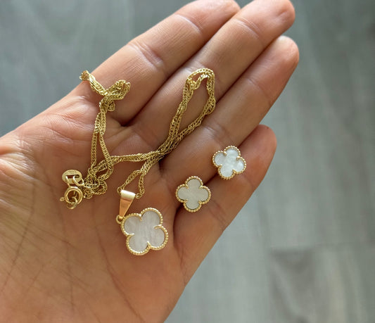 Conjunto Vancleff blanco