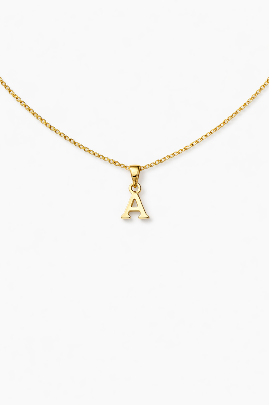 Colgante letra A