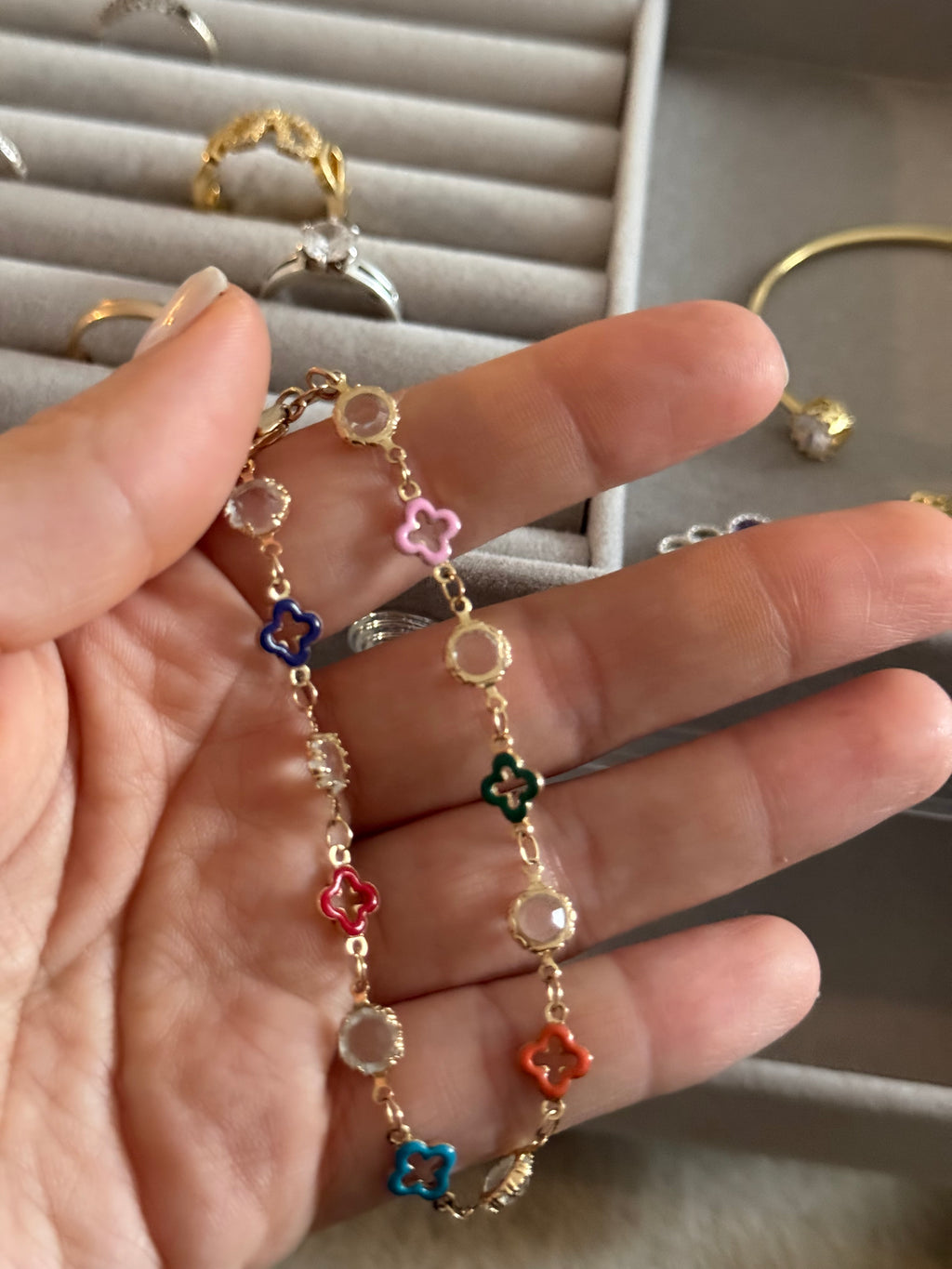 Pulsera Louis vitton laminado  18k