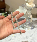 Pulsera turbillon de hombre plata