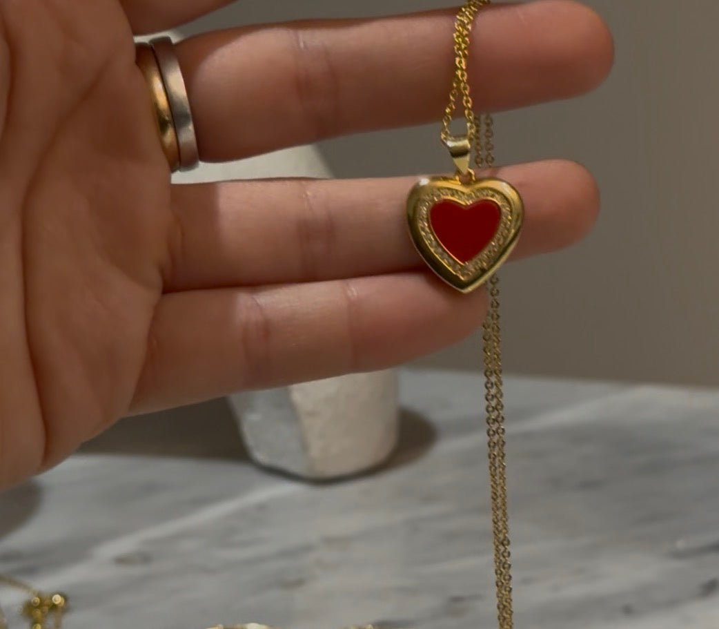 Corazón rojo