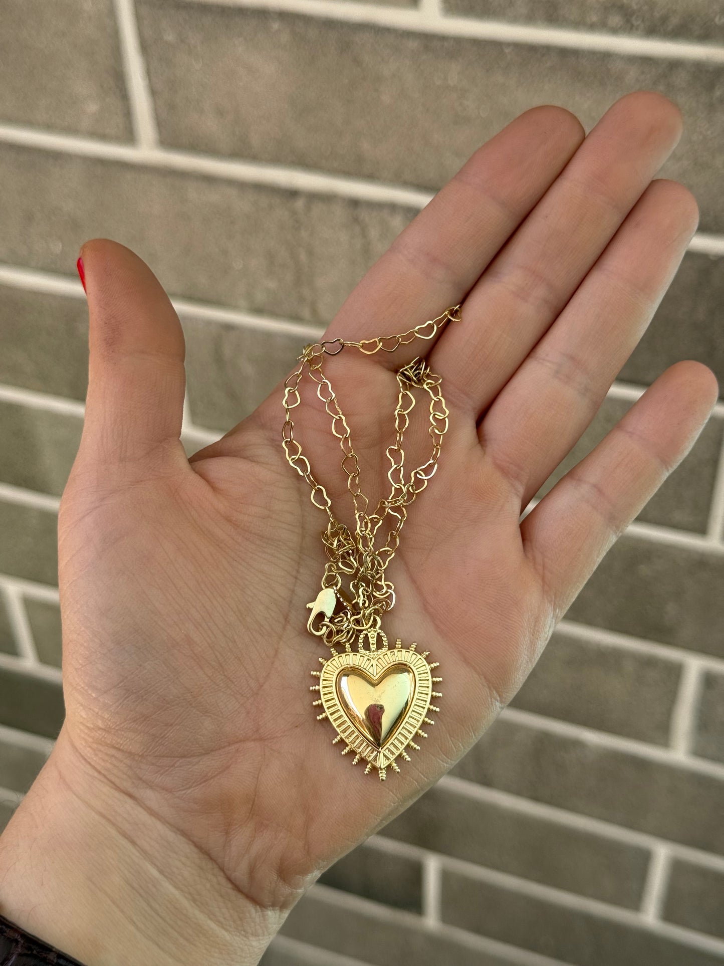 Colgante de corazón ♥️