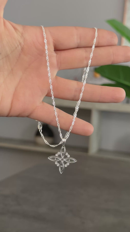 Nudo de bruja 🧙‍♀️  plata ley 926